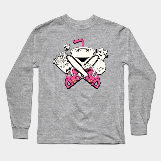 Aqua Teen Hunger Force Long Sleeve T-Shirt by Black Red Store